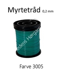 Myrtetråd 0,2 mm farve 3005